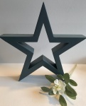 Hilly Horton Home Painted Signature Star - Small - Teal